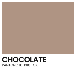 ELÁSTICO - COR - CHOCOLATE - PANTONE 16-1318 TCX