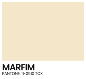 ELÁSTICO - COR - MARFIM - PANTONE 11-0510 TCX