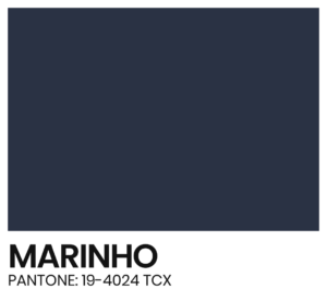 ELÁSTICO - COR - MARINHO - PANTONE 19-4024 TCX