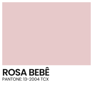 ELÁSTICO - COR - ROSA BEBÊ - PANTONE 13-2004 TCX